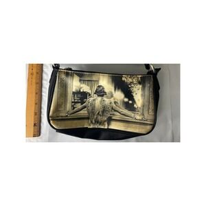 Black‎ Nylon Shoulder Bag Small Purse